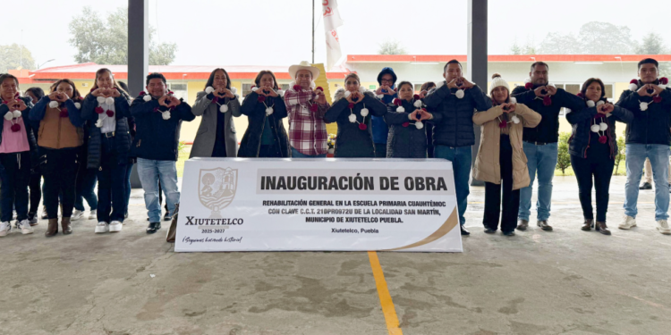 Inaugura Baltazar Narciso rehabilitación general de la escuela primaria Cuauhtémoc